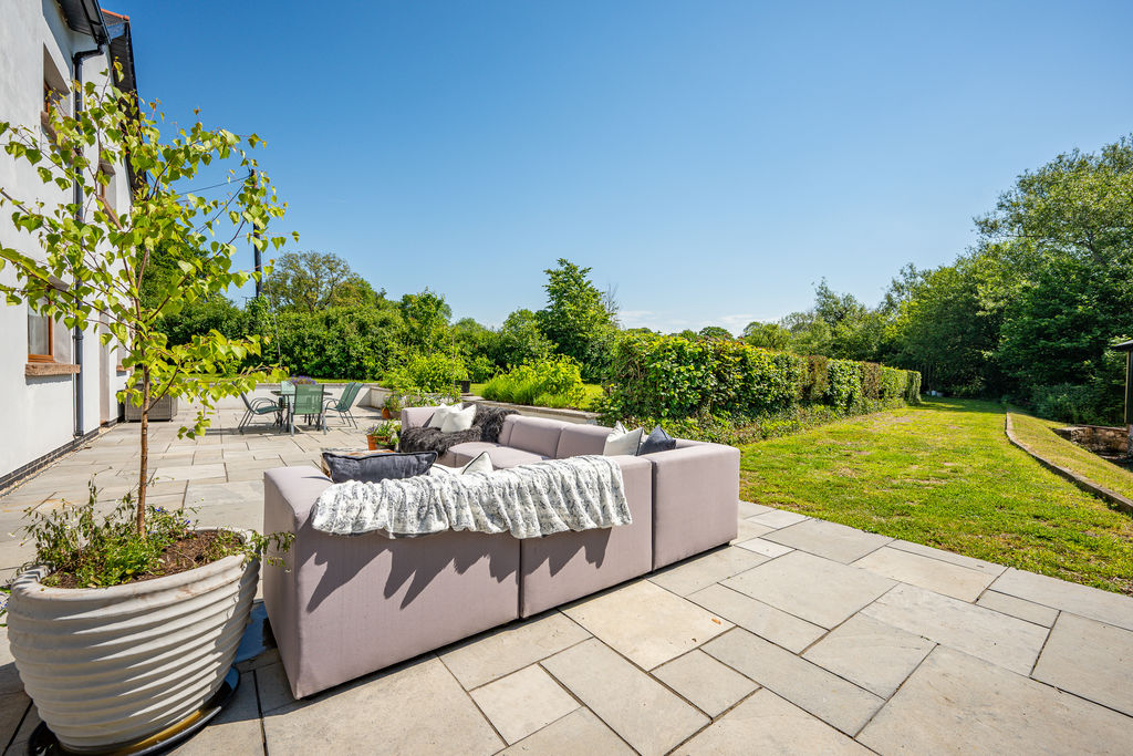 Rear Patio and Garden- click for photo gallery